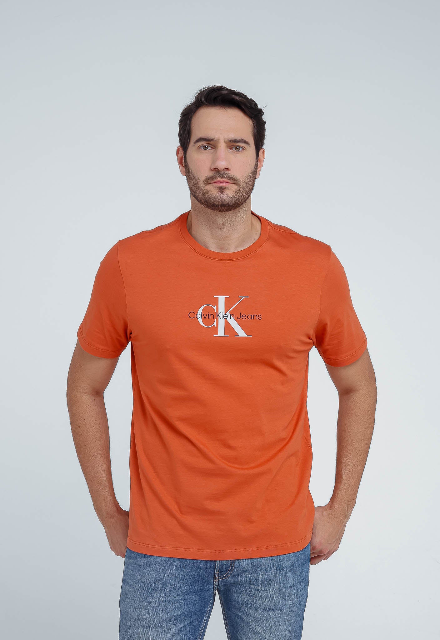Camiseta Calvin Klein Jeans Logo Center
