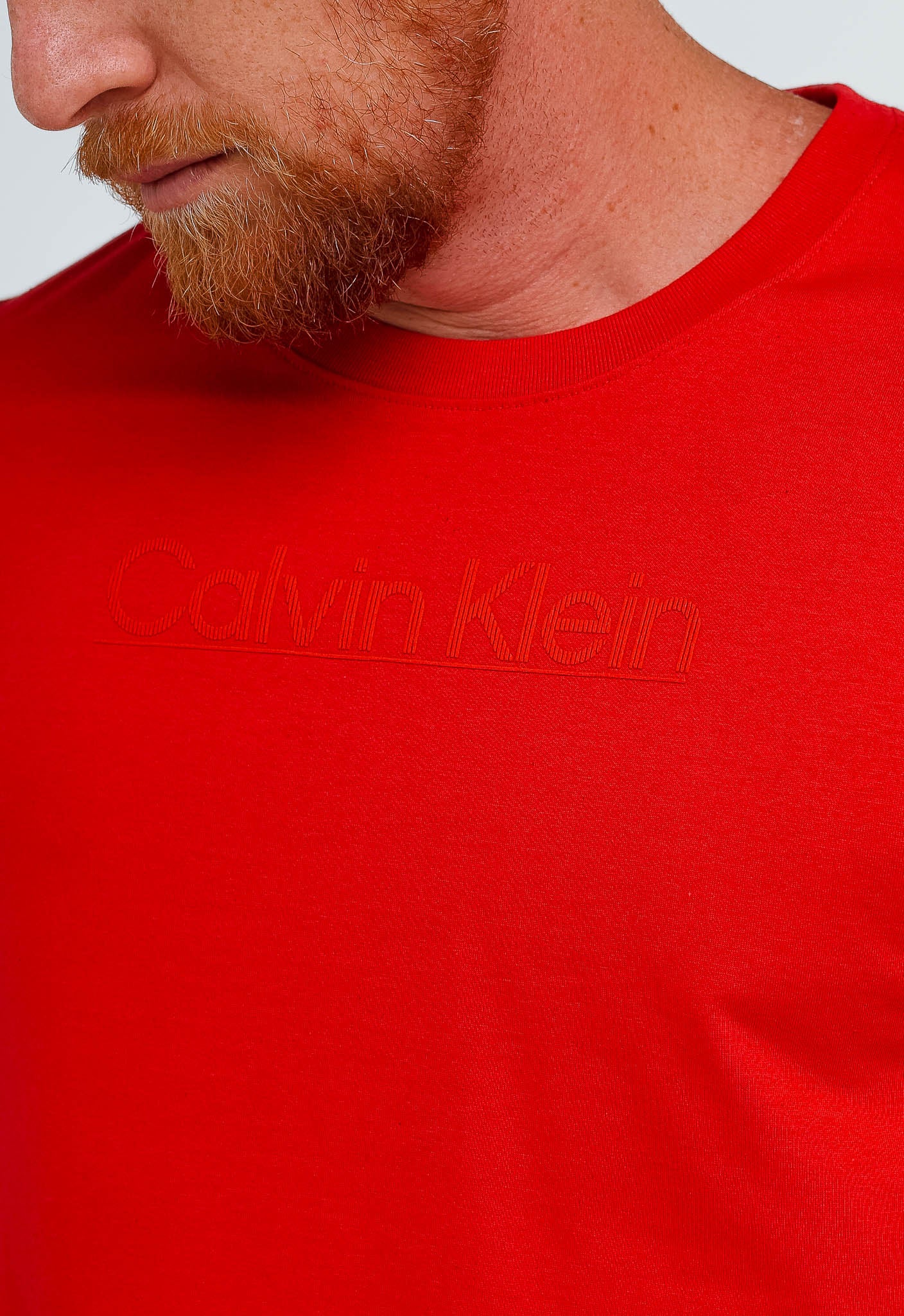 Camiseta Calvin Klein Logo Central