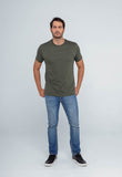 Camiseta Calvin Klein Jeans Logo Central Alto Relevo