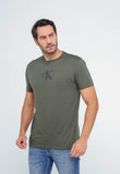Camiseta Calvin Klein Logo Central CK