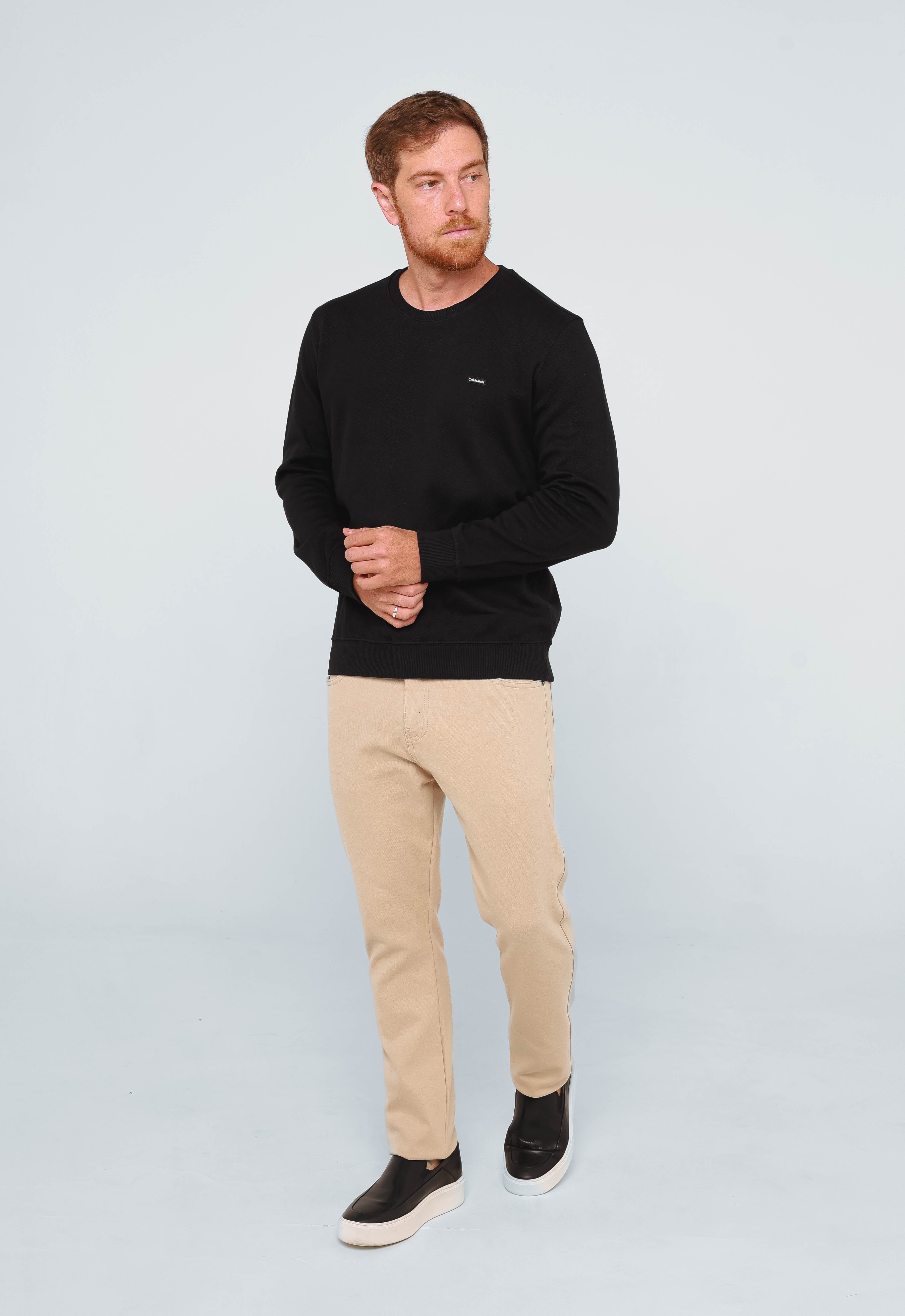 Moletom Calvin Klein Jogger Logo Peito