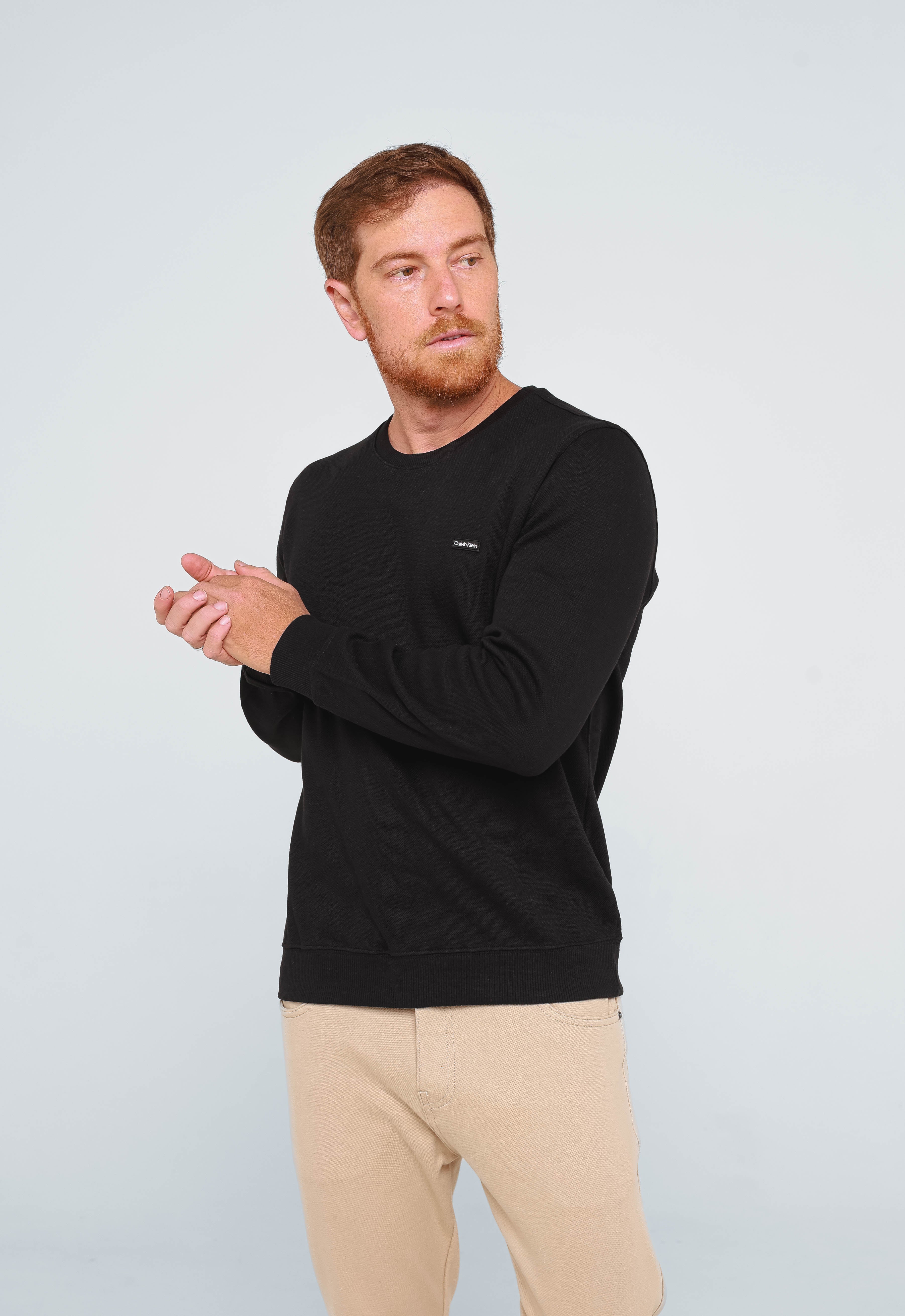 Moletom Calvin Klein Jogger Logo Peito