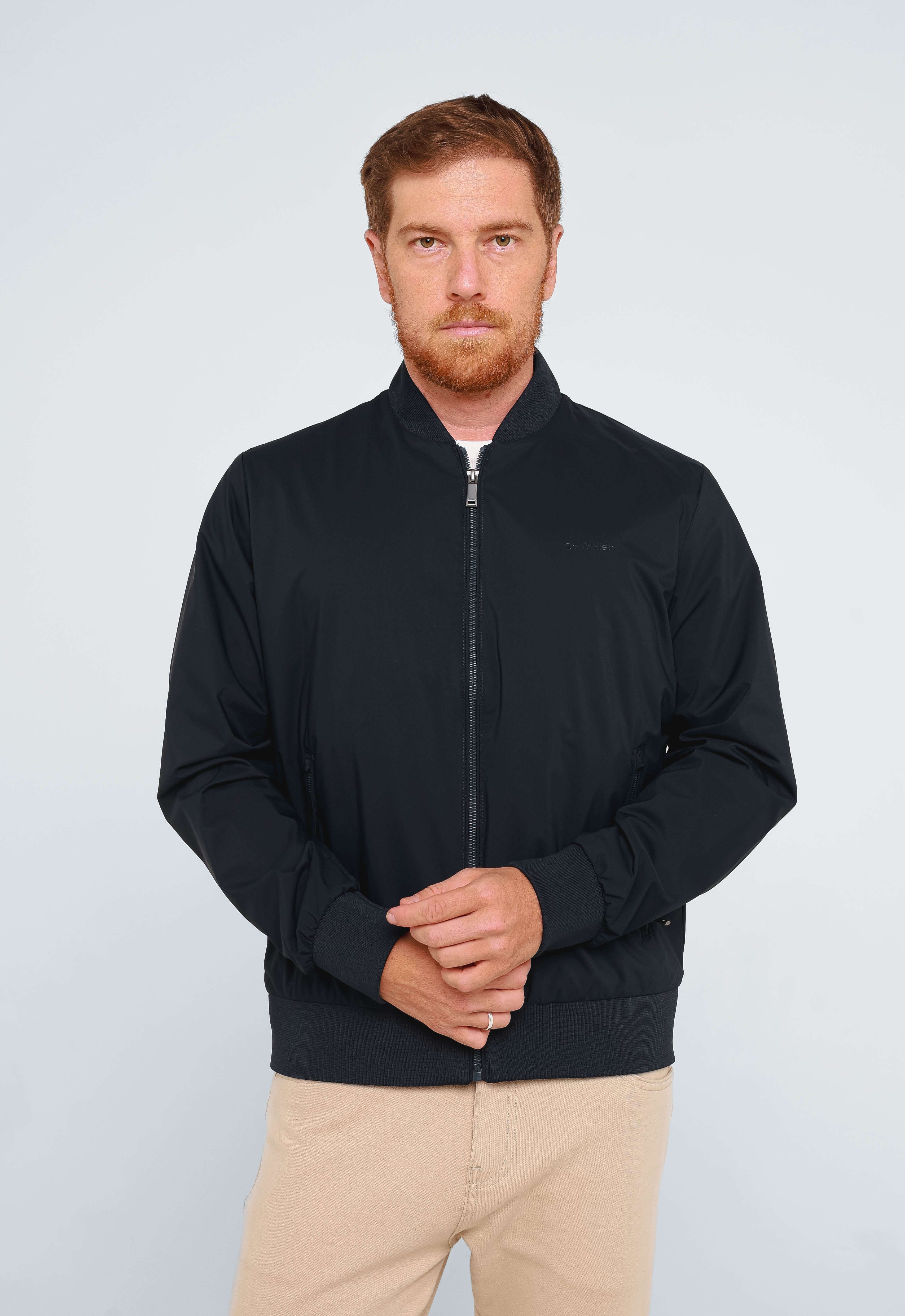 Jaqueta Calvin Klein Bomber Slim