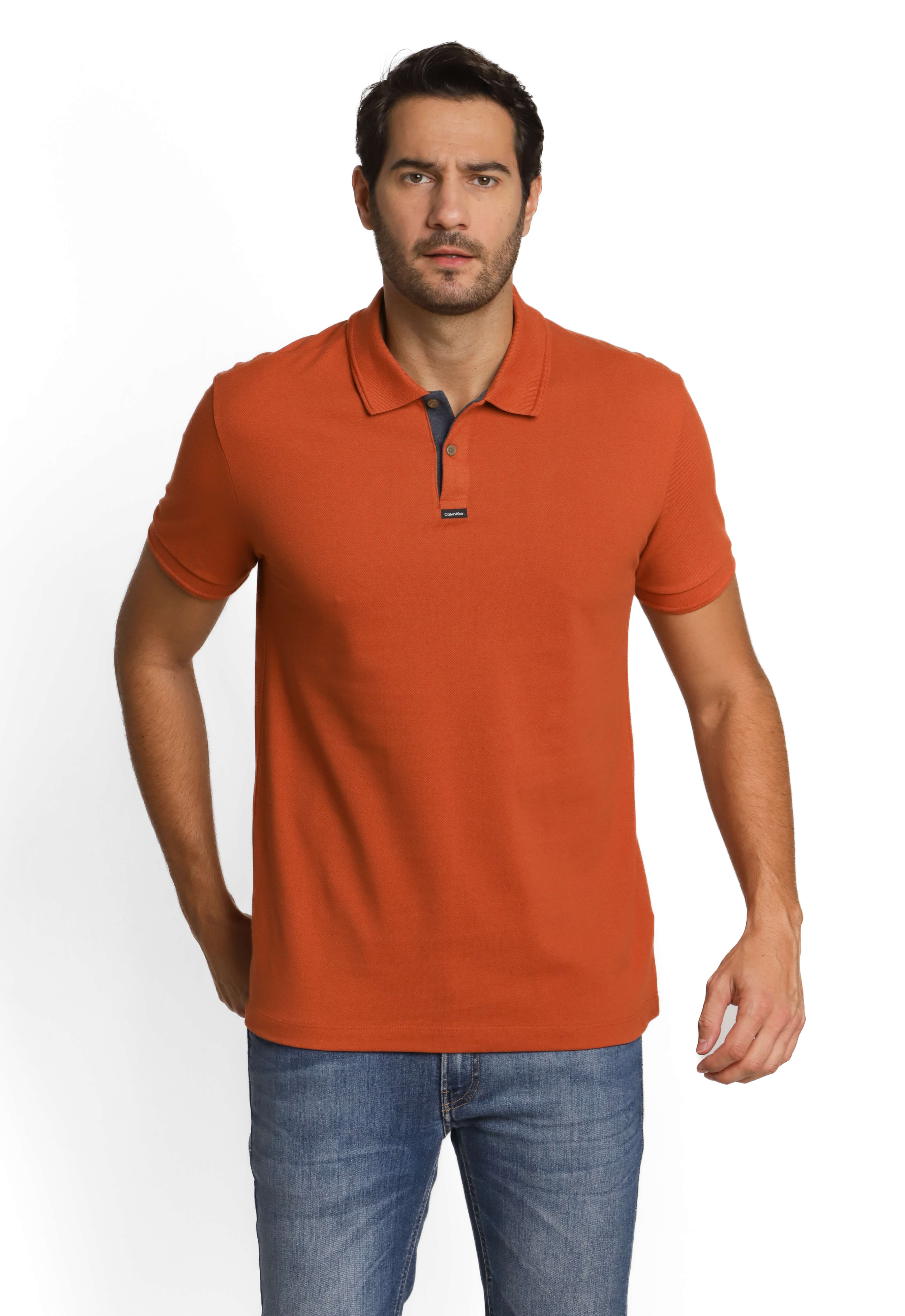 Polo Masculina Calvin Klein Slim Fit Termocolante
