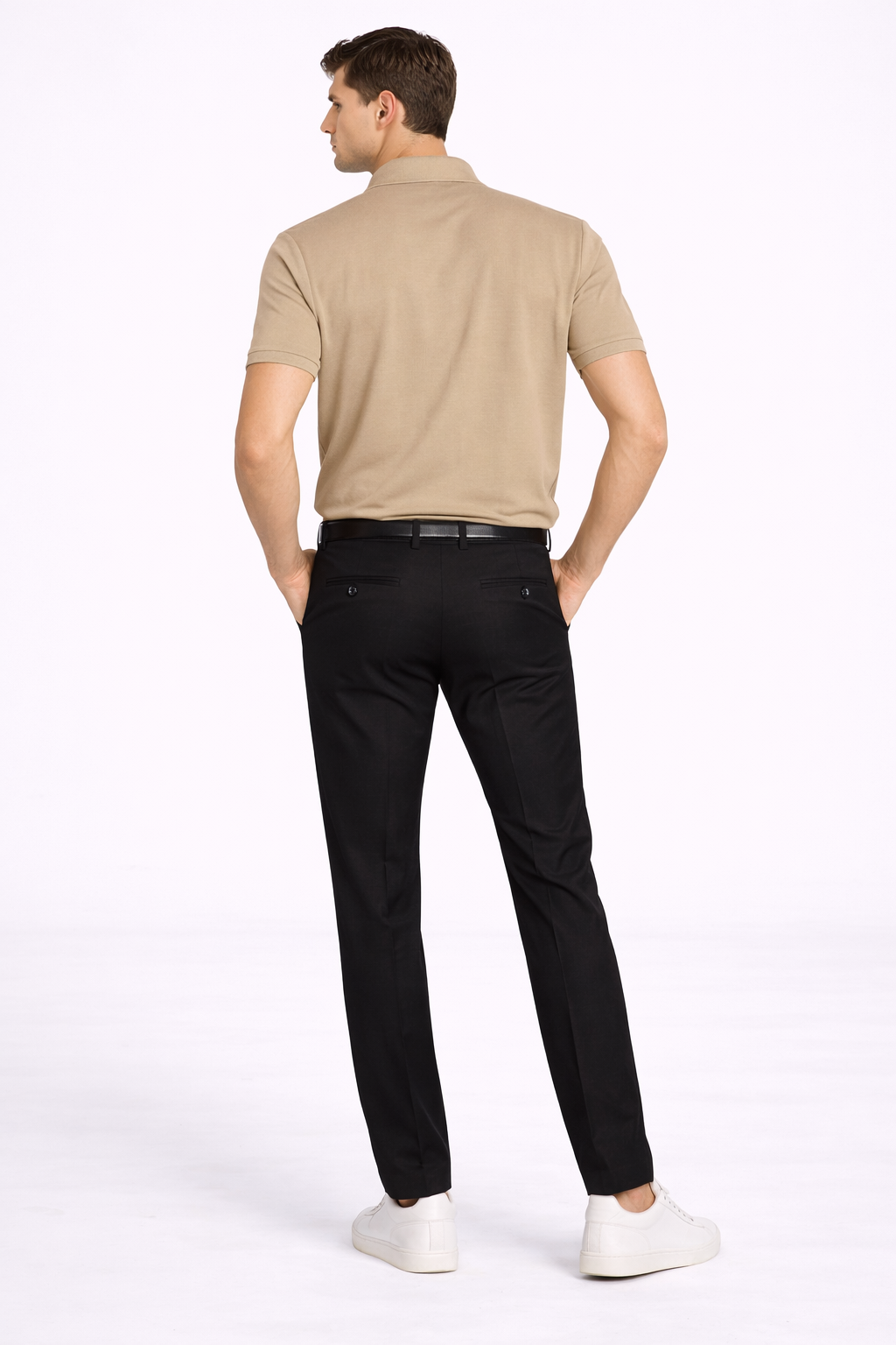 Polo Calvin Klein Slim Fit Piquet Logo Peito.