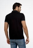 Polo Calvin Klein Slim Fit Ck Peito Logo Punho
