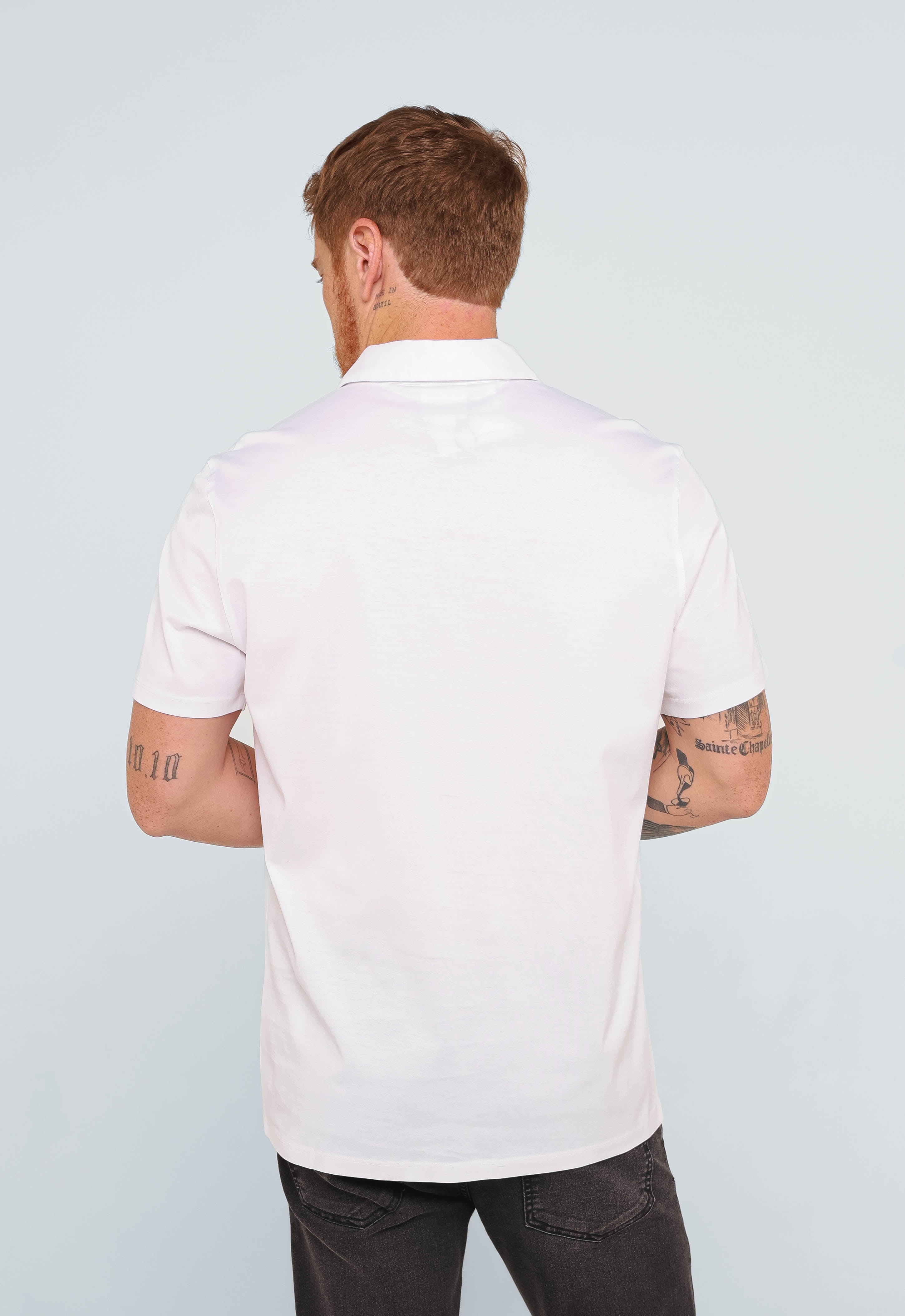 Polo Calvin Klein MC Tailored Fit Coupe Ajustée