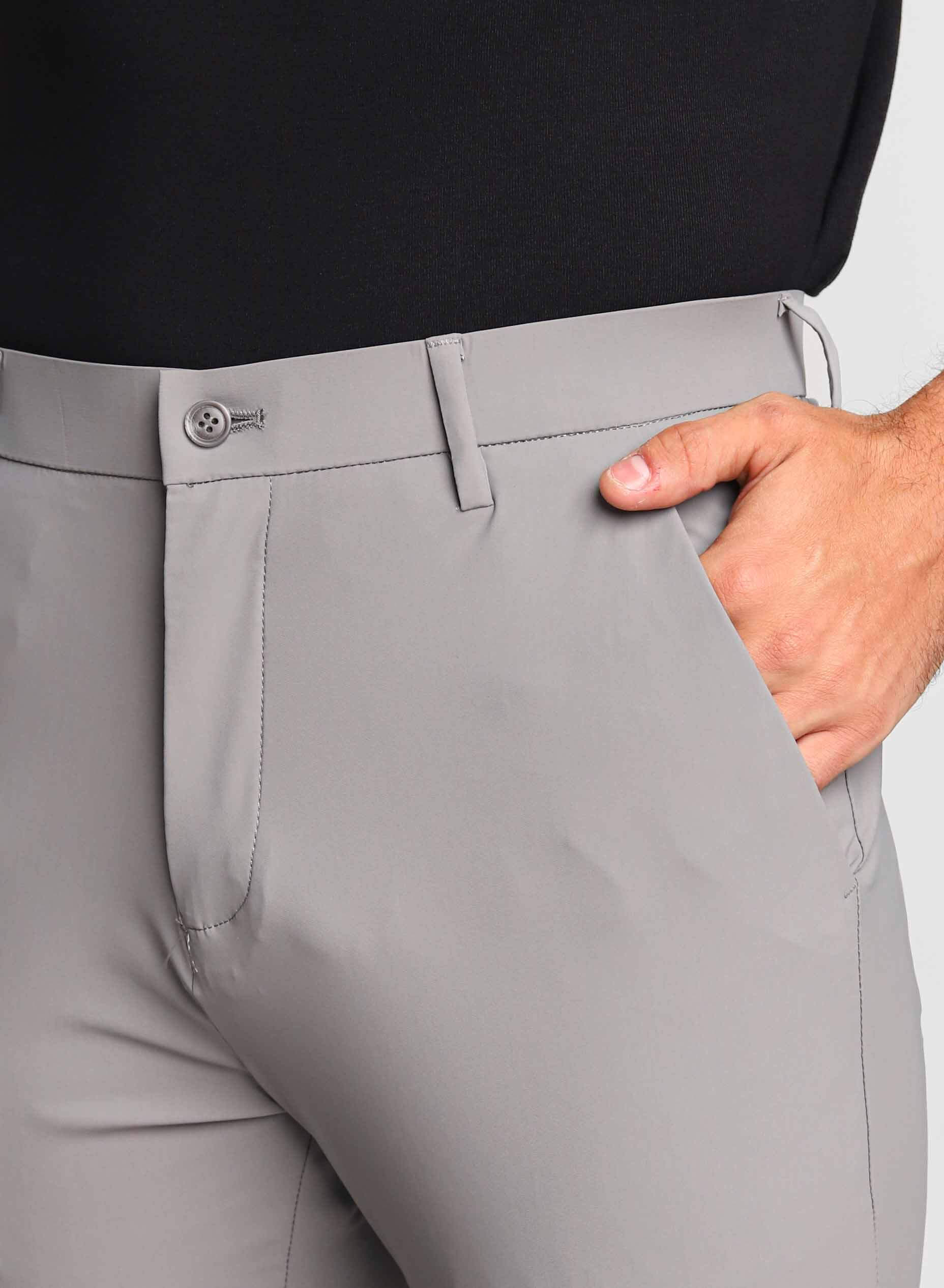 Calça Masculina Dom Henrico de Alfaiataria em Poliamida