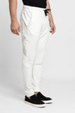 Calça Masculina Jogger Slim Fit Dom Henrico Texturizada Branca