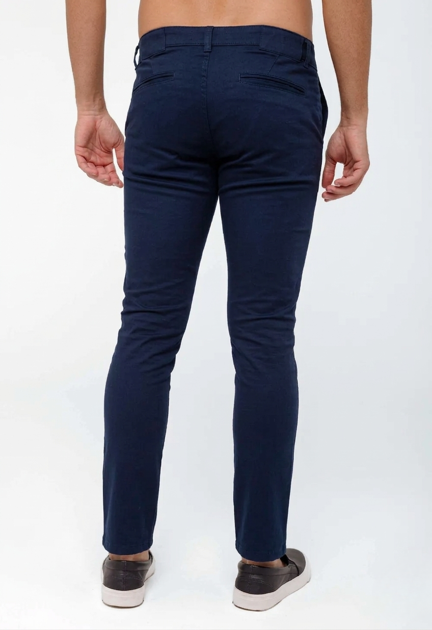 Calça Dom Henrico Skinny Fit Alfaiataria com Moovexx
