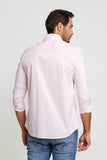 Camisa Calvin Klein Slim Cannes Basica Essential Rosa Claro