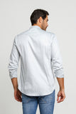 Camisa Zip Off Ml Gola Padre Cinza 008