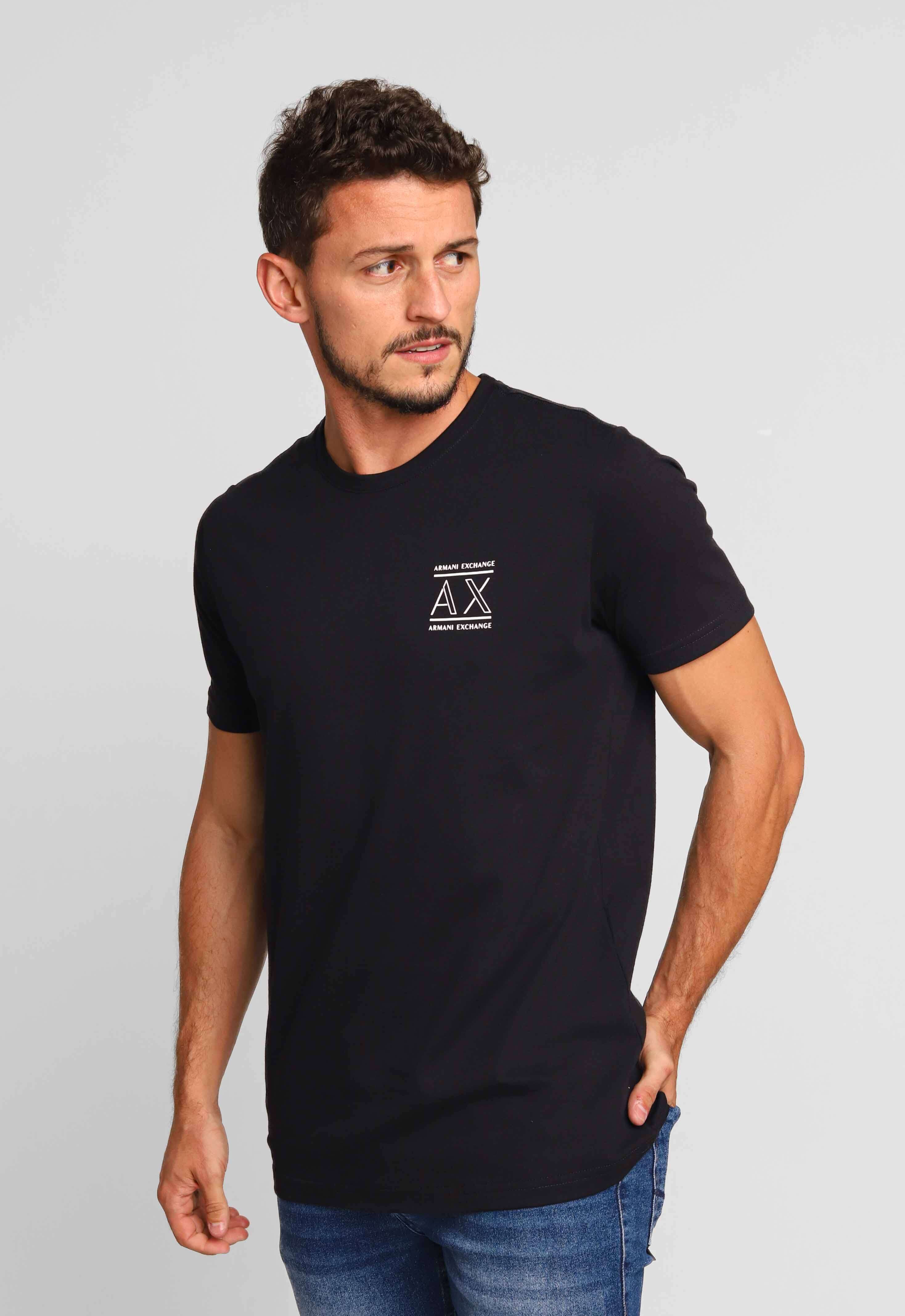 Camiseta Armani Exchange Slim Logo Chest