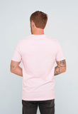 Camiseta Diesel Slim Logo Peito Rosa- Sale