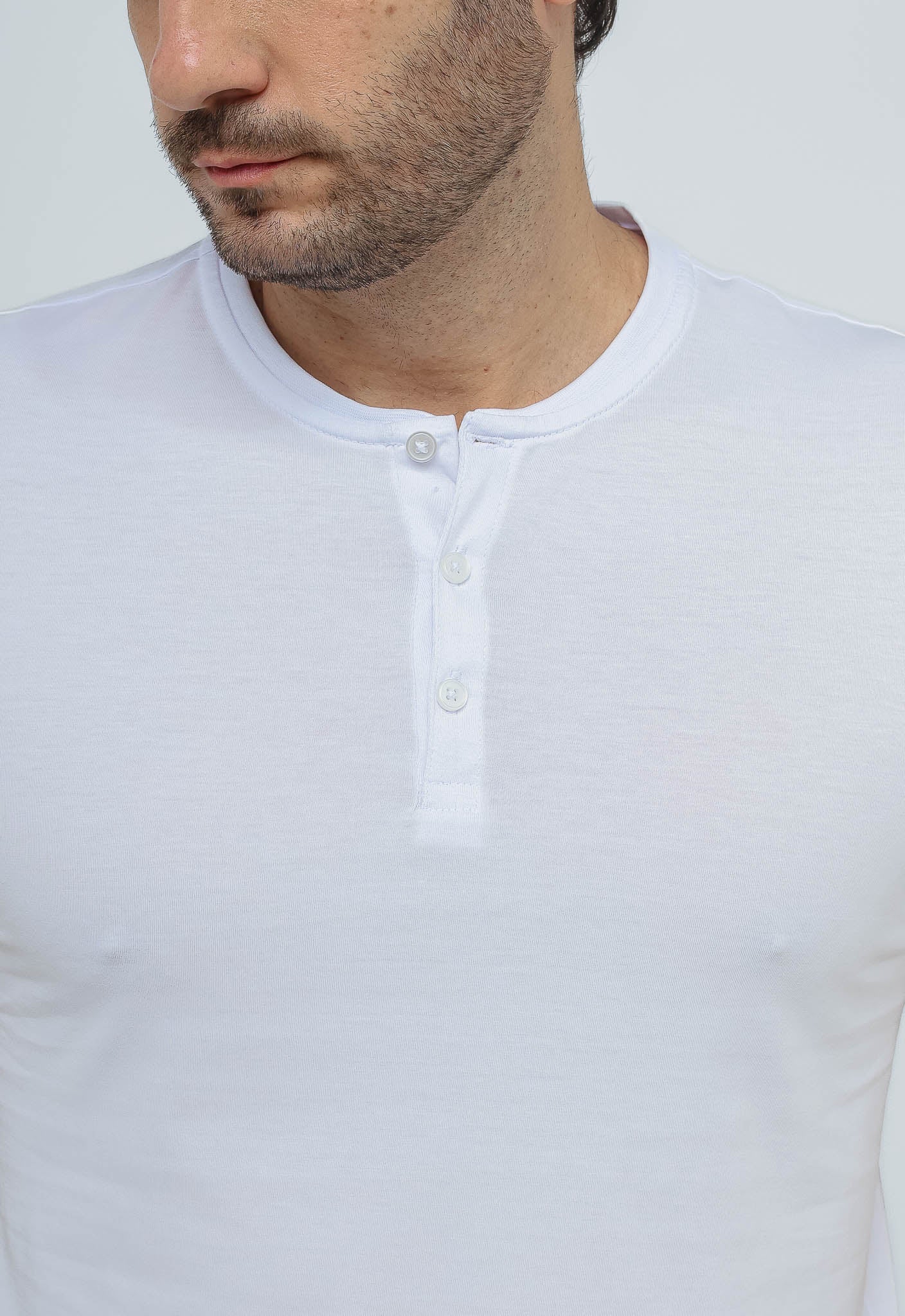 Camiseta Dom Henrico Henley Pima