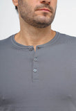 Camiseta Dom Henrico Henley Pima