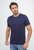 Camiseta Dom Henrico Henley Pima