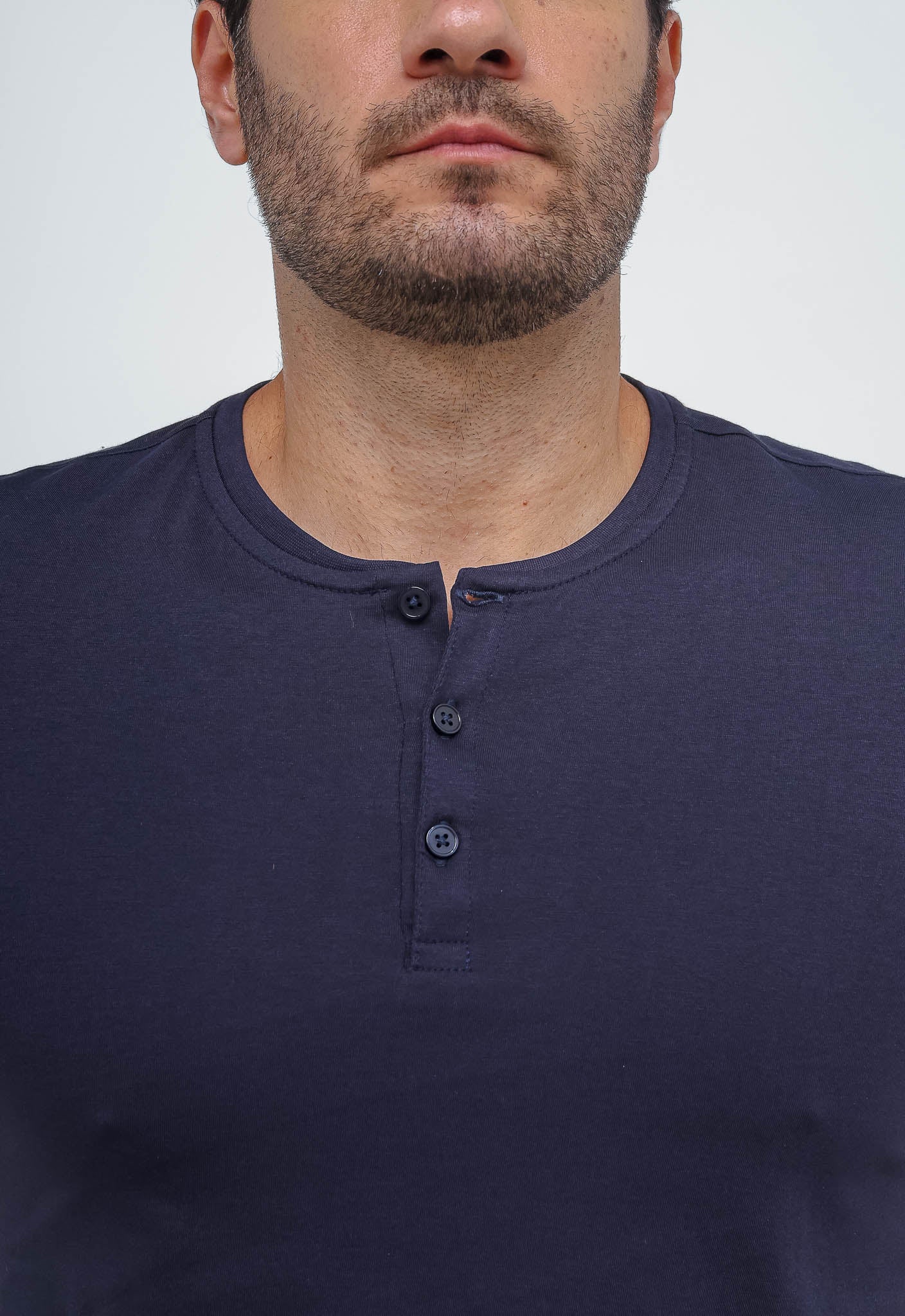Camiseta Dom Henrico Henley Pima