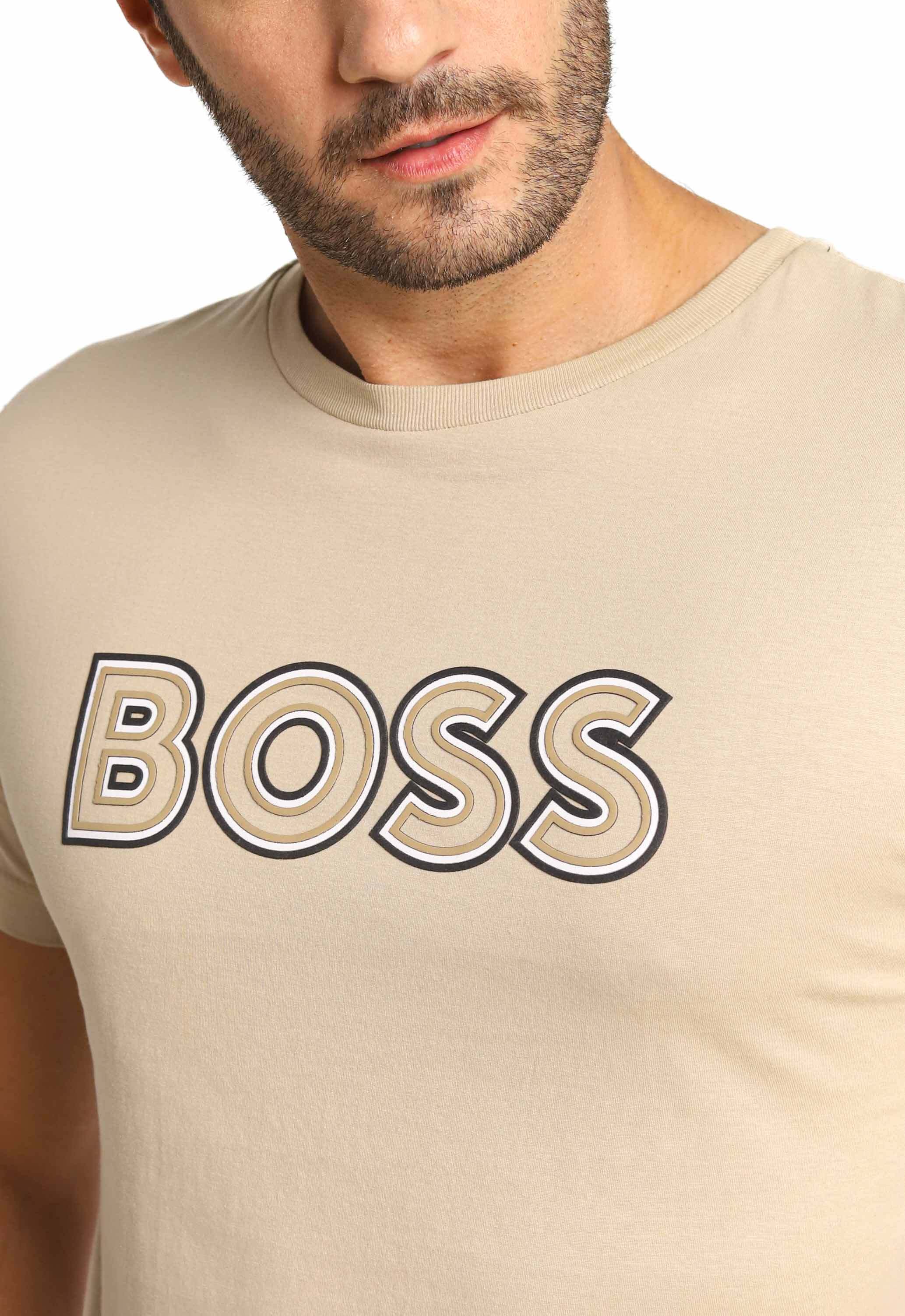 Camiseta Hugo Boss Logo Central. - LIVE