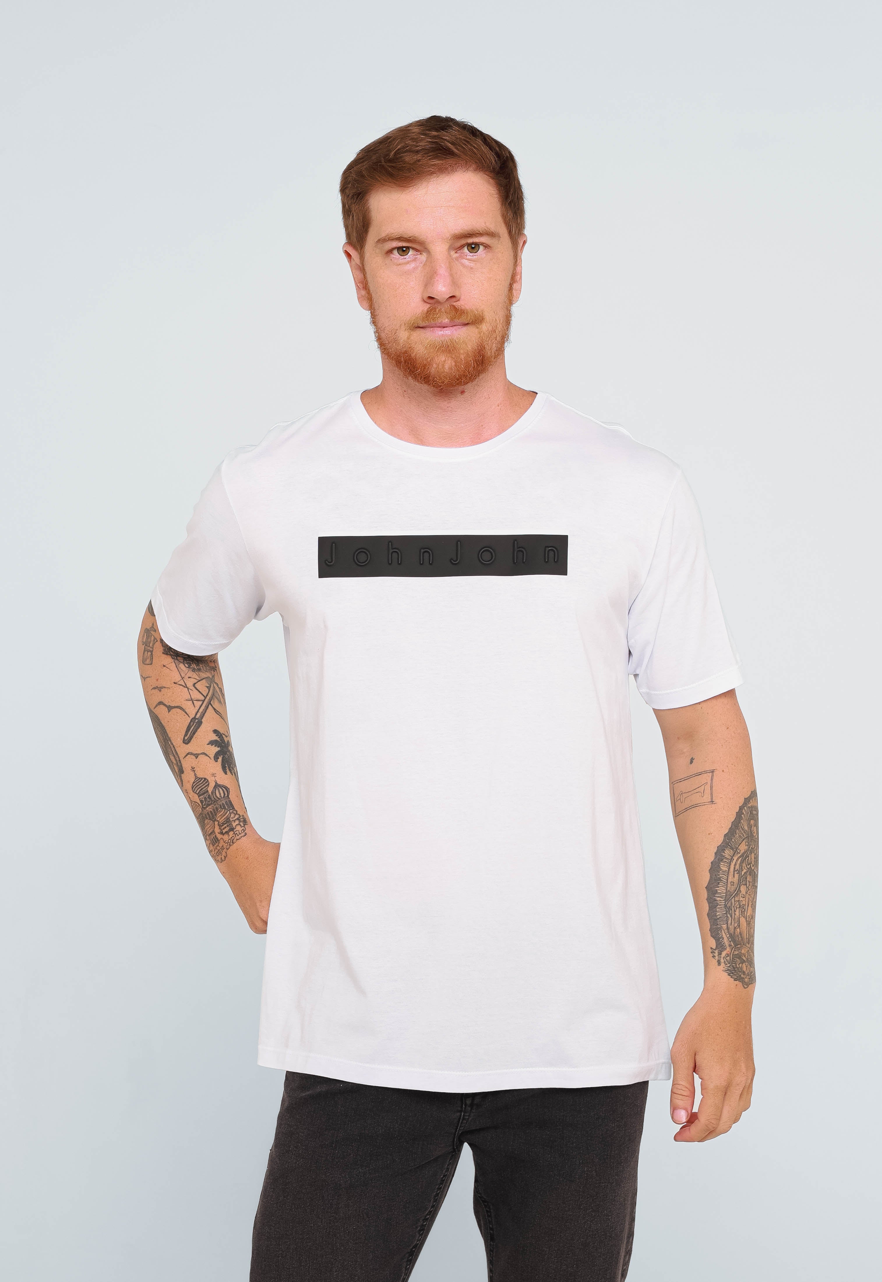 Camiseta John John Regular Fit White