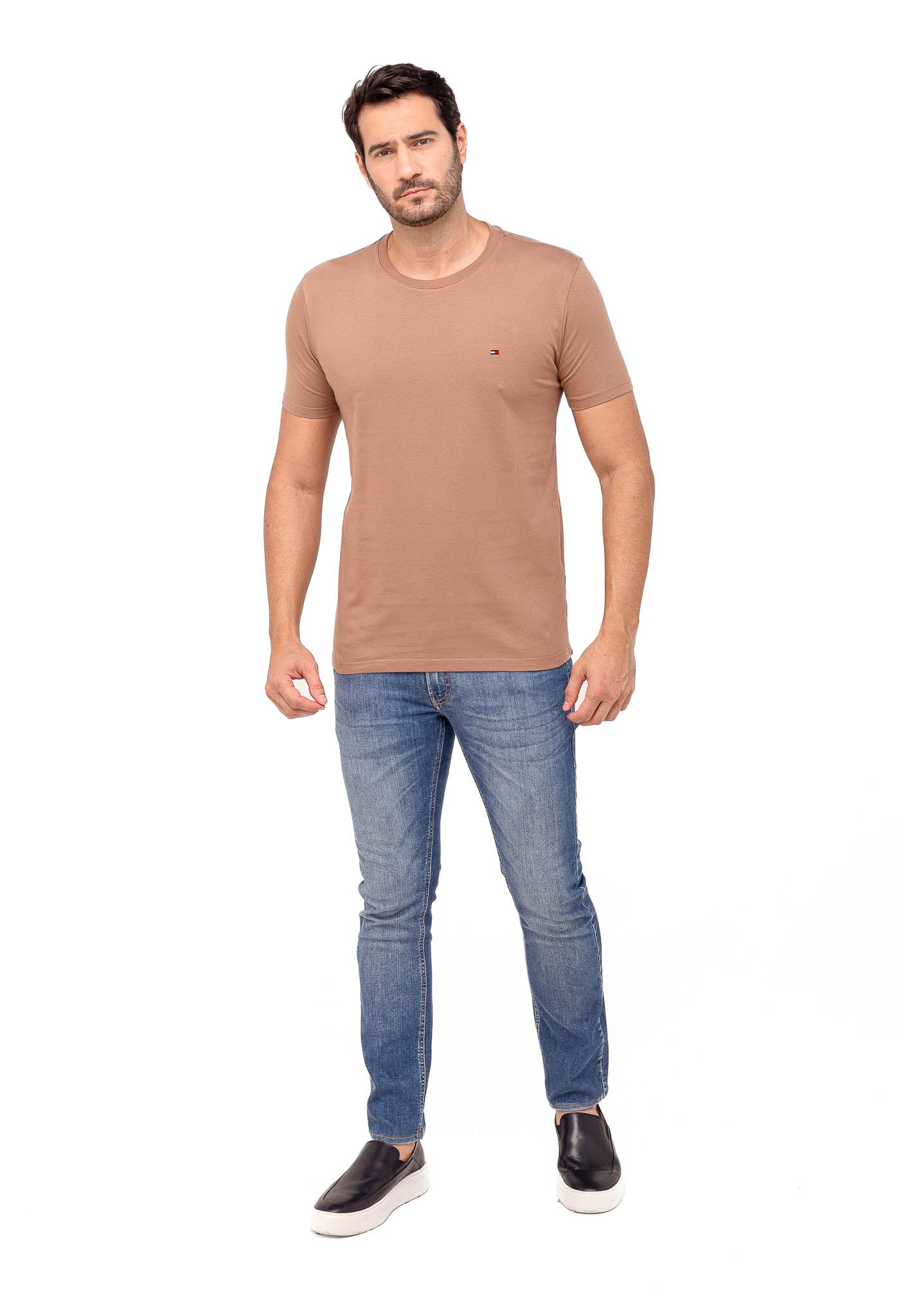 Camiseta Tommy Hilfiger Básica Essential - Sale