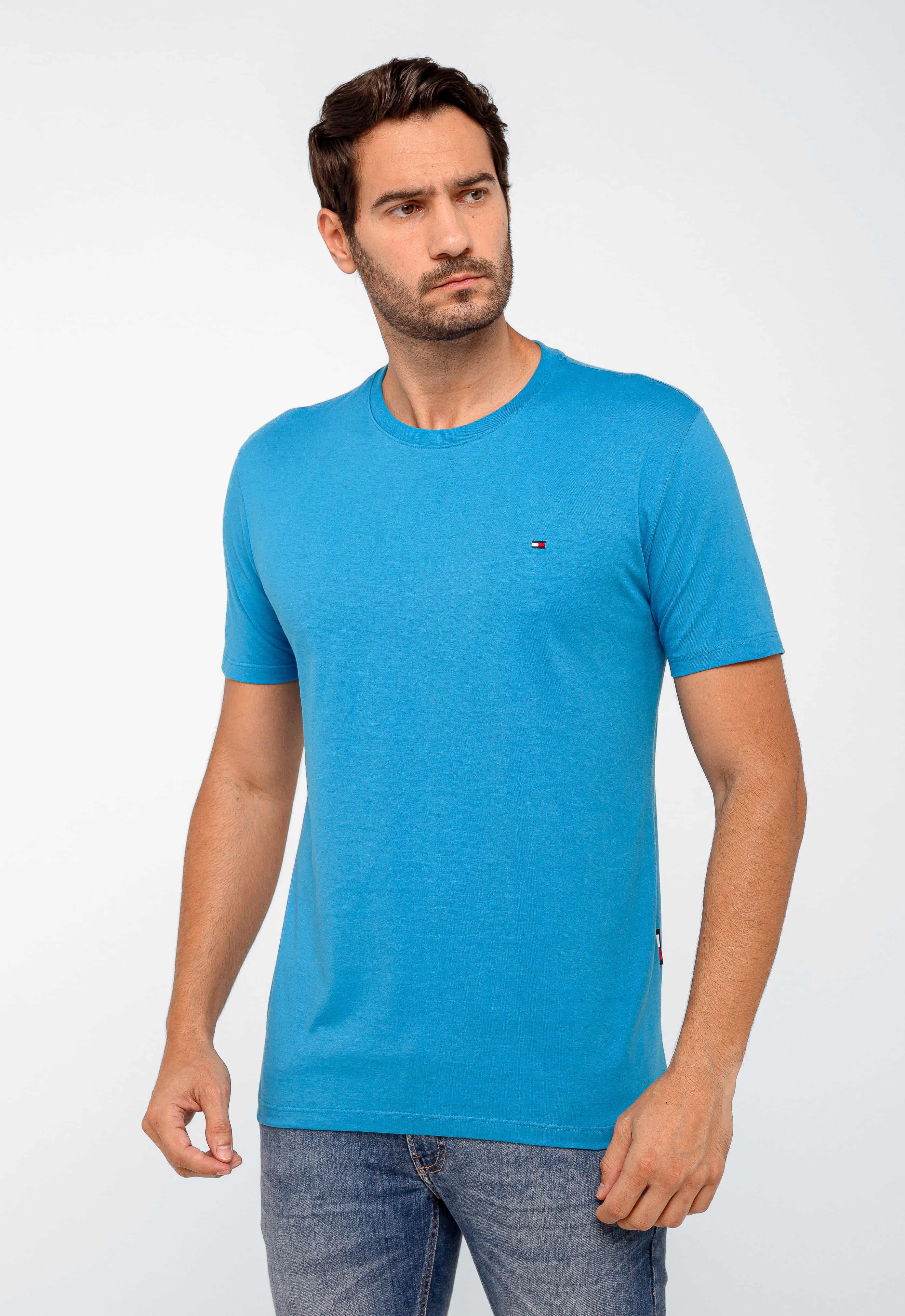 Camiseta Tommy Hilfiger Básica Essential - Sale