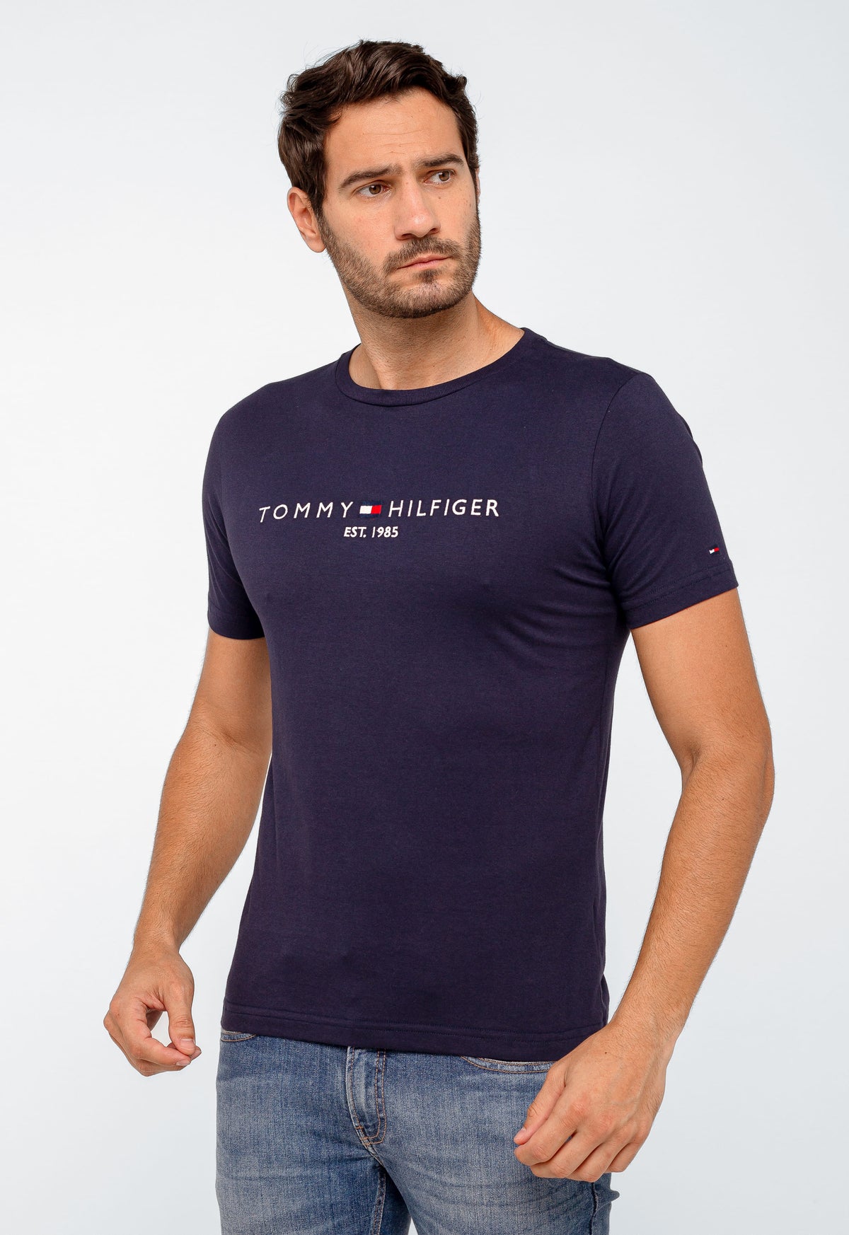 Camiseta Tommy Hilfiger Logo Tee Est. 1985 - Sale