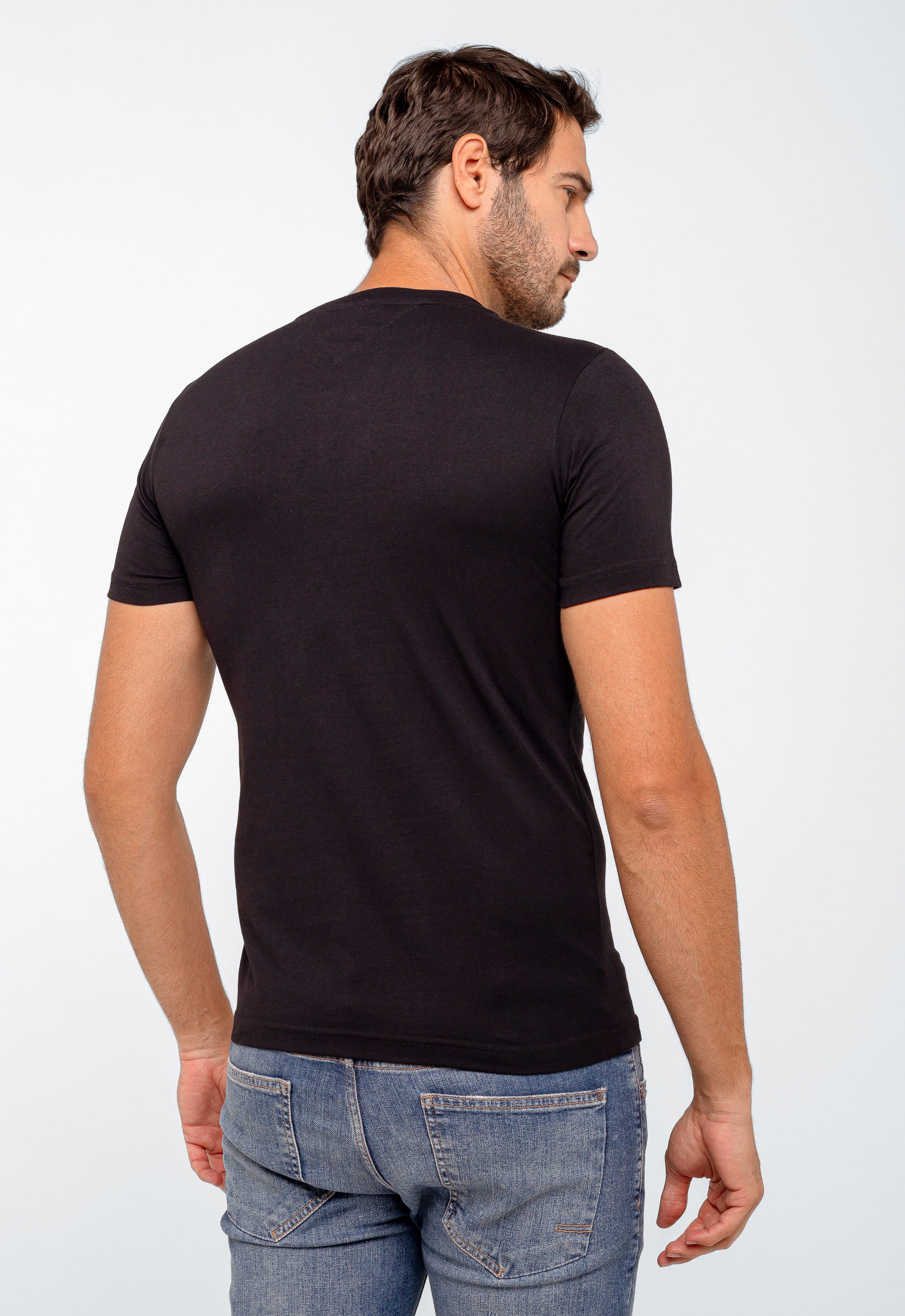 Camiseta Tommy Hilfiger Logo Tee Est. 1985 - Sale