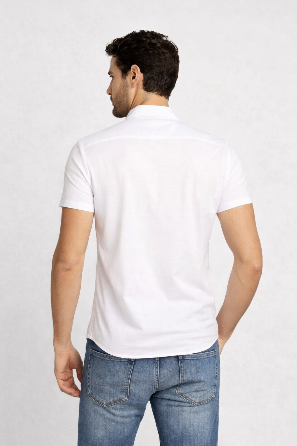 Camisa Scavo Basica Mc Branco