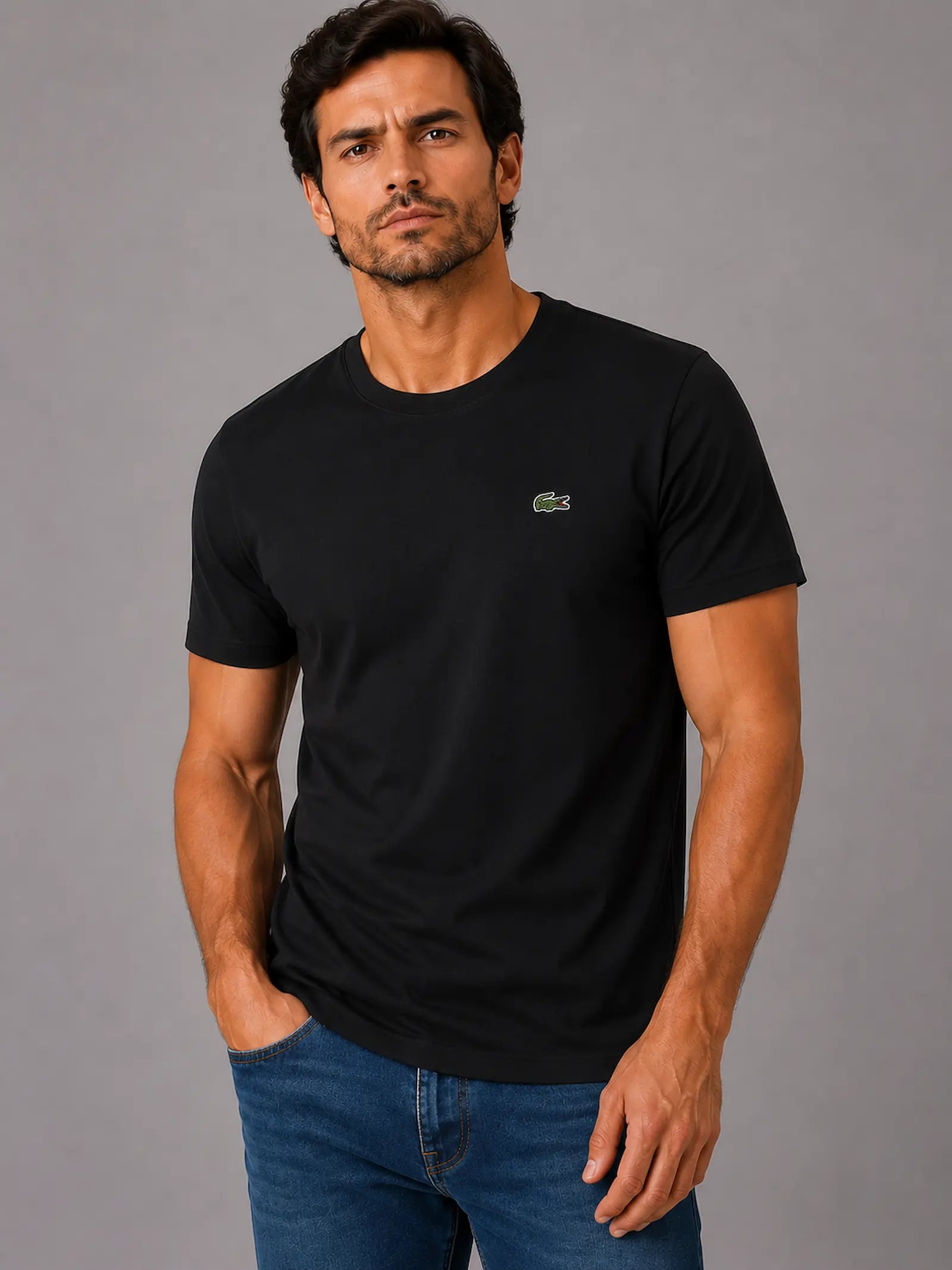 Camiseta Lacoste Regular Fit Pima - Sale
