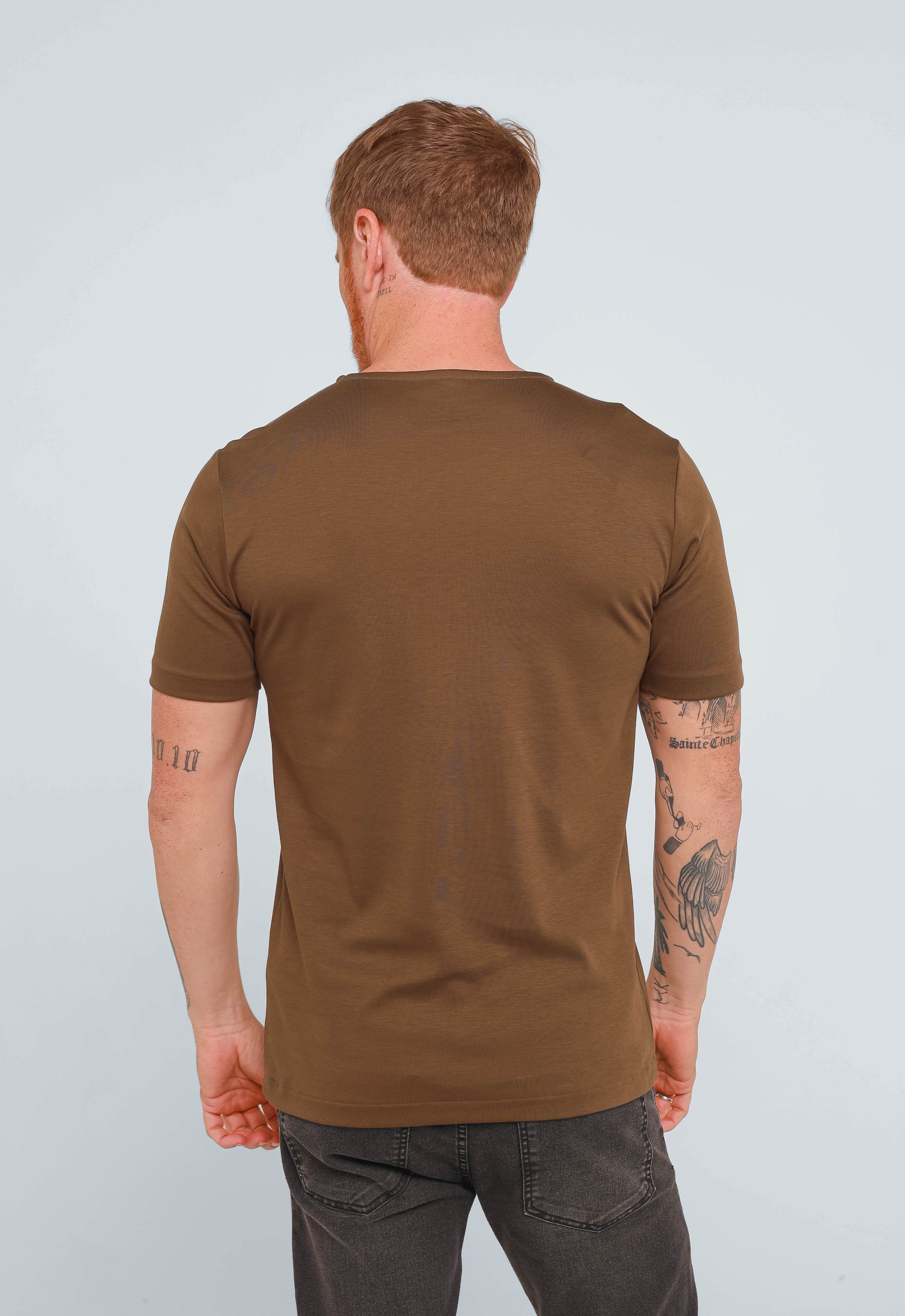 Camiseta Dom Henrico Pima Interloque Gola Slim