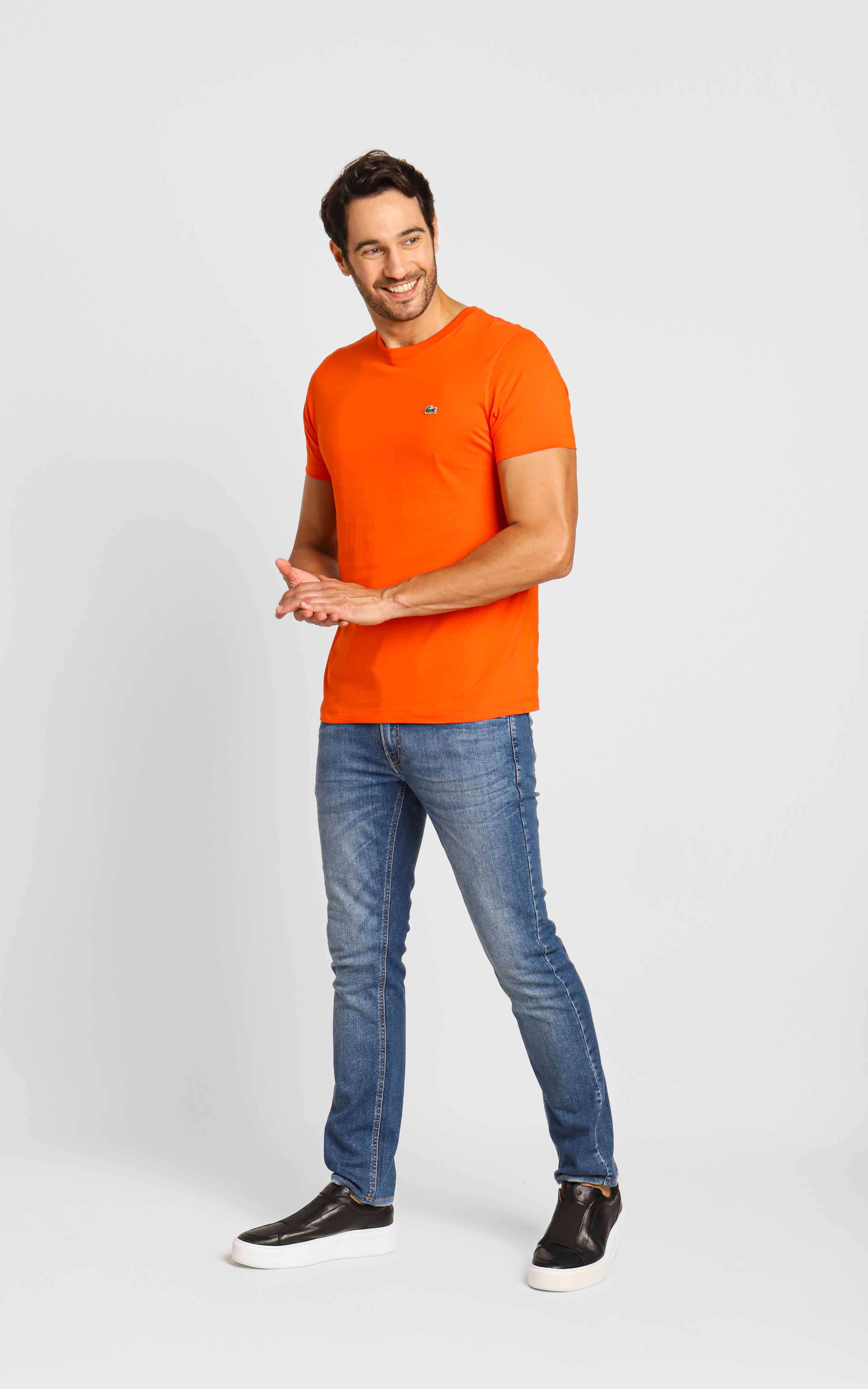 Camiseta Lacoste Regular Fit Pima - Sale