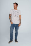 Camiseta John John Delicate Skull Branco