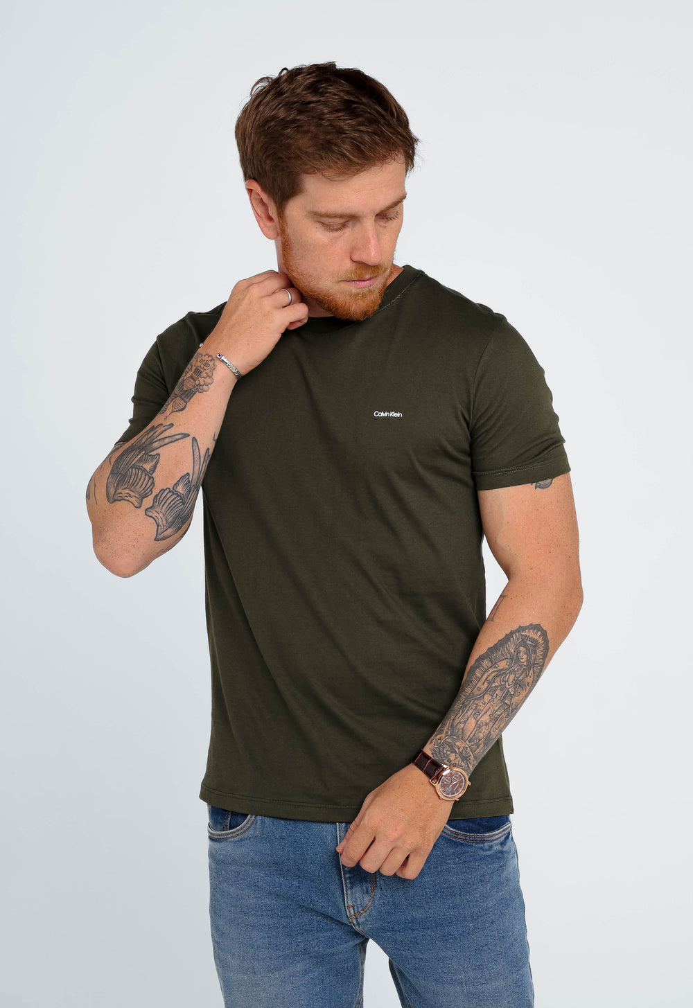 VERDE MILITAR/BRANCO
