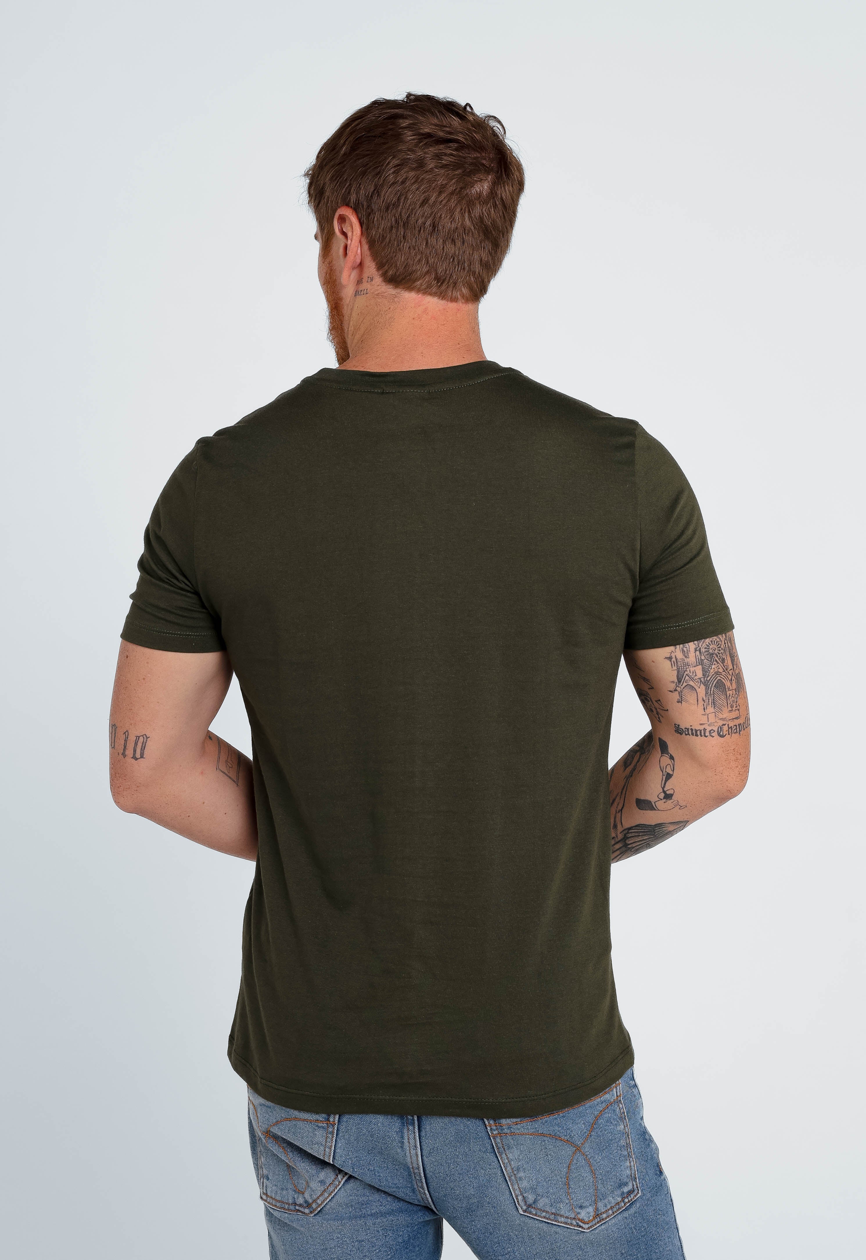 VERDE MILITAR/BRANCO