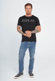Camiseta Replay Logo Central