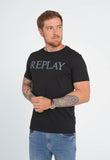 Camiseta Replay Logo Central