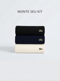 Kit 3 Camisetas Pima Lacoste
