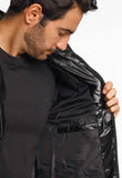 Jaqueta Venum Nylon Puffer Ziper Preta VNM228024