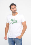 Camiseta Lacoste Logo Central Alto Relevo
