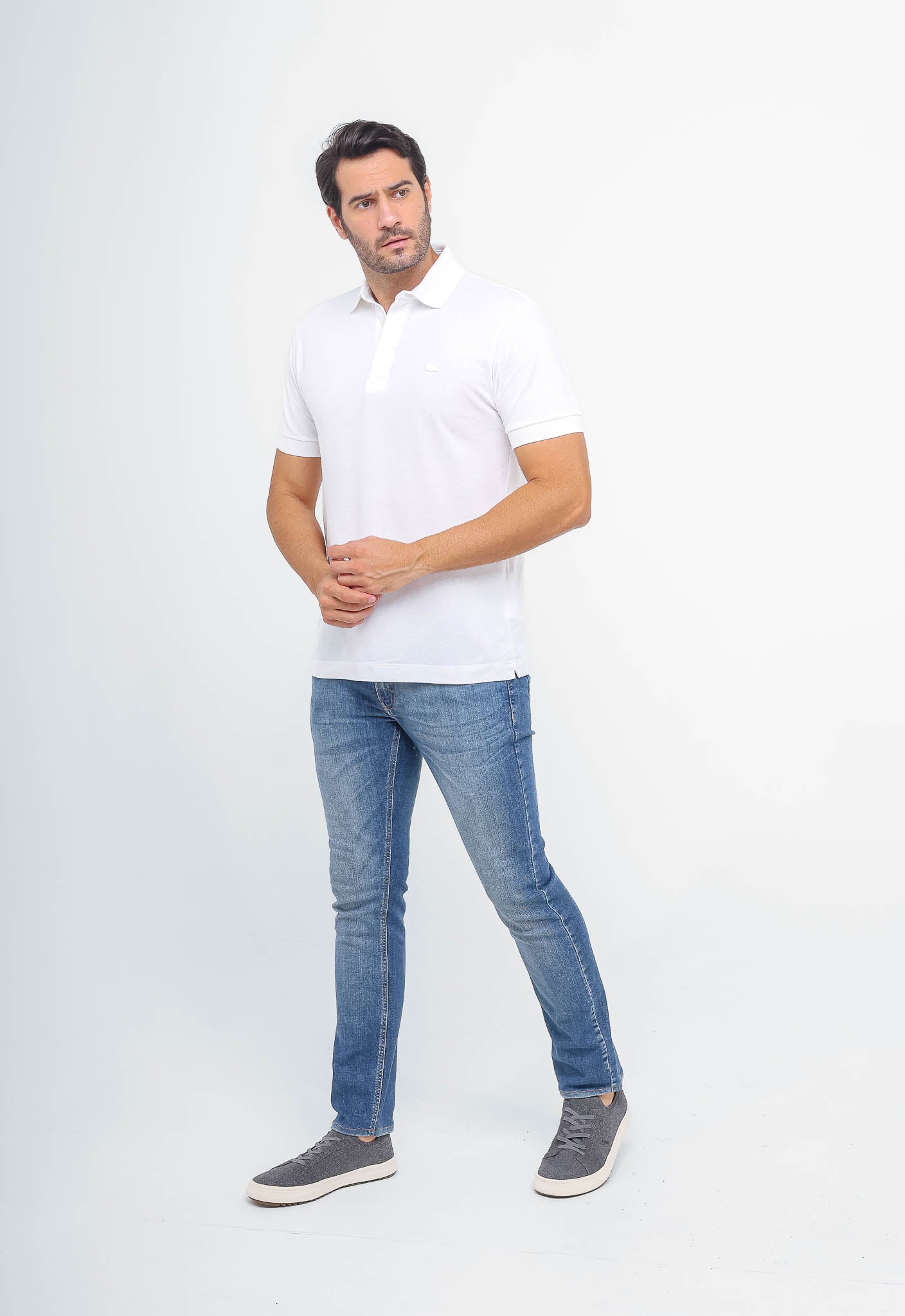 Polo Masculina Lacoste Paris Regular Fit