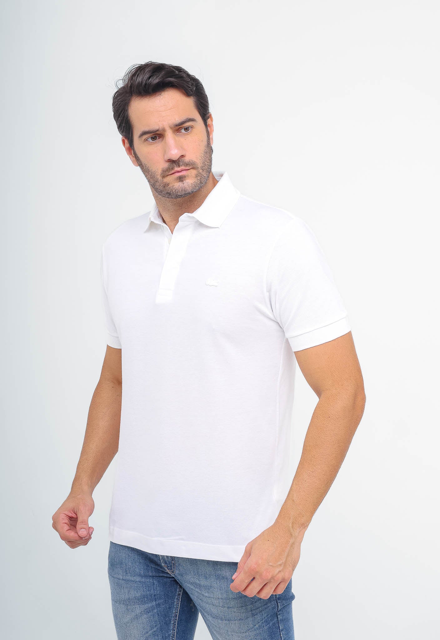 Polo Masculina Lacoste Paris Regular Fit