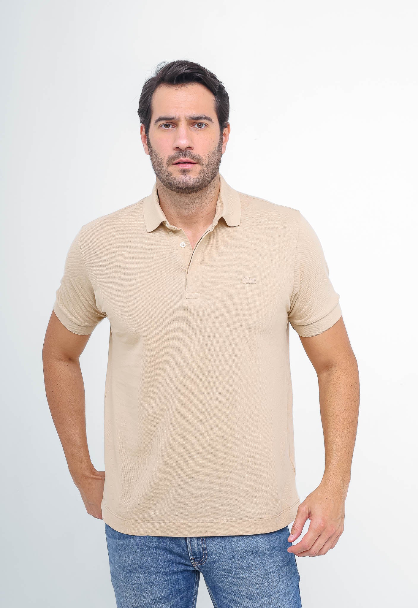 Polo Masculina Lacoste Paris Regular Fit