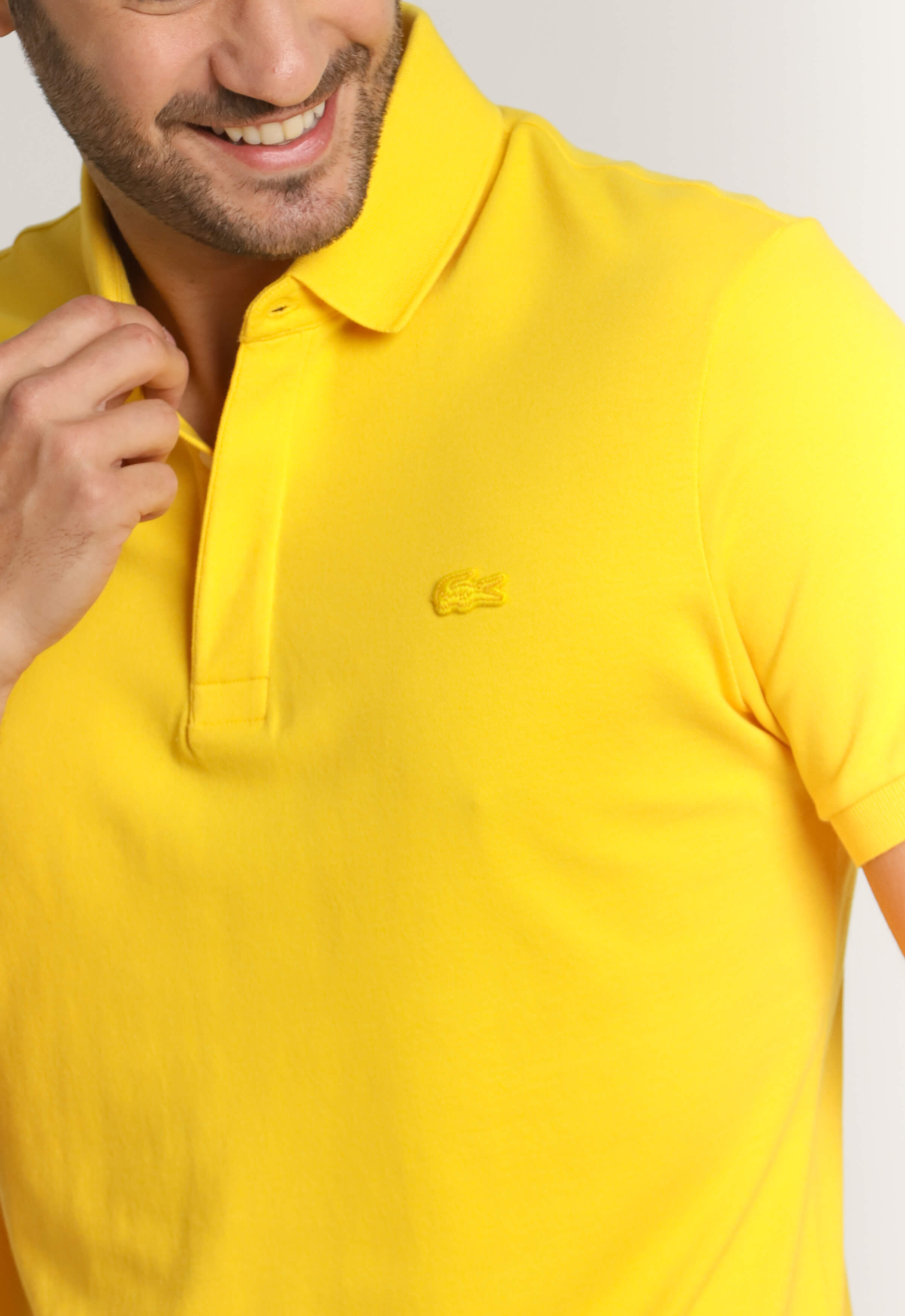 Polo Masculina Lacoste Paris Regular Fit