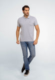 Polo Masculina Slim Fit Basica Calvin Klein Com Friso