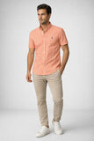 Camisa RL Custom Fit Manga Curta Xadrez