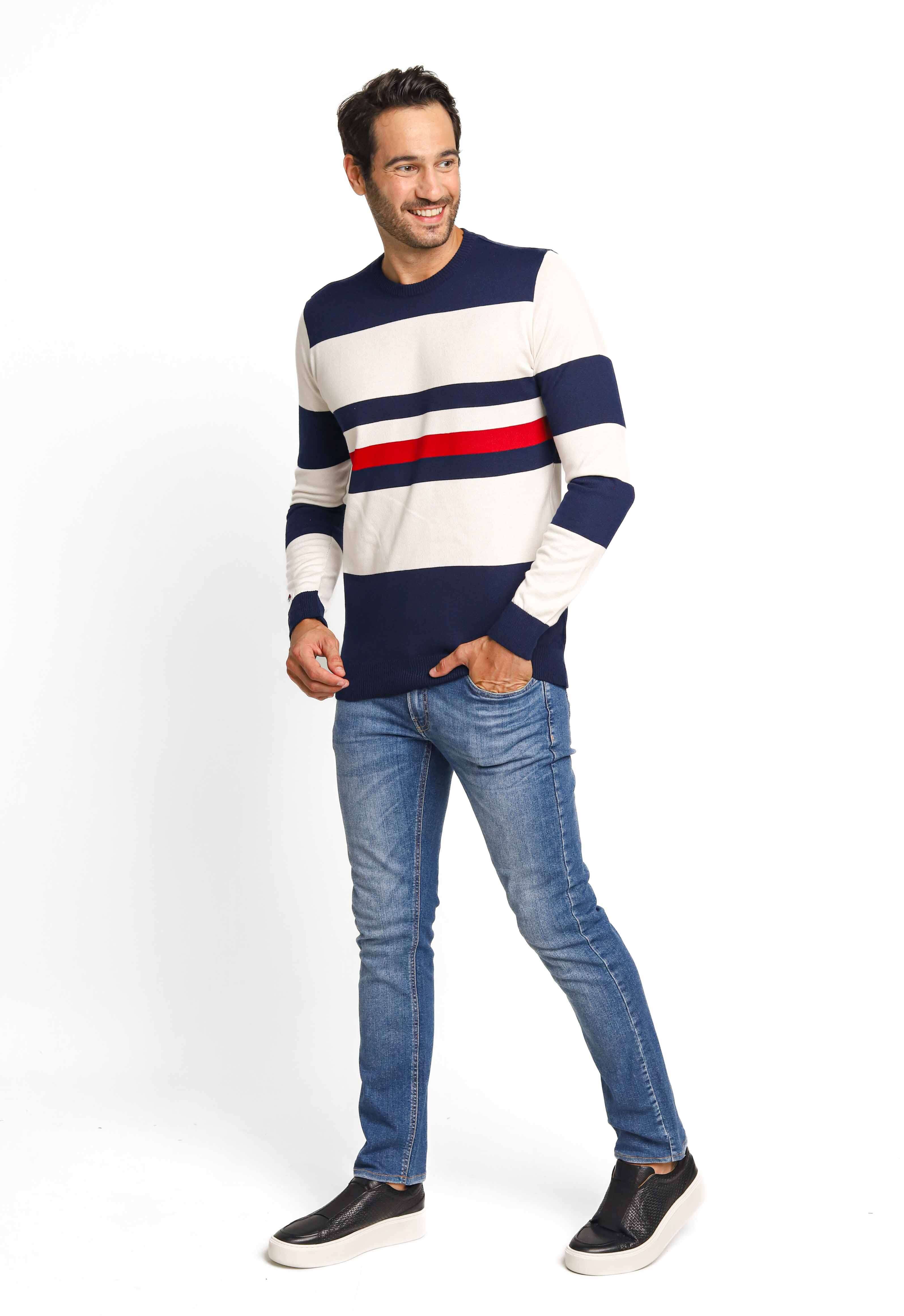 Suéter Tommy Hilfiger Listrado
