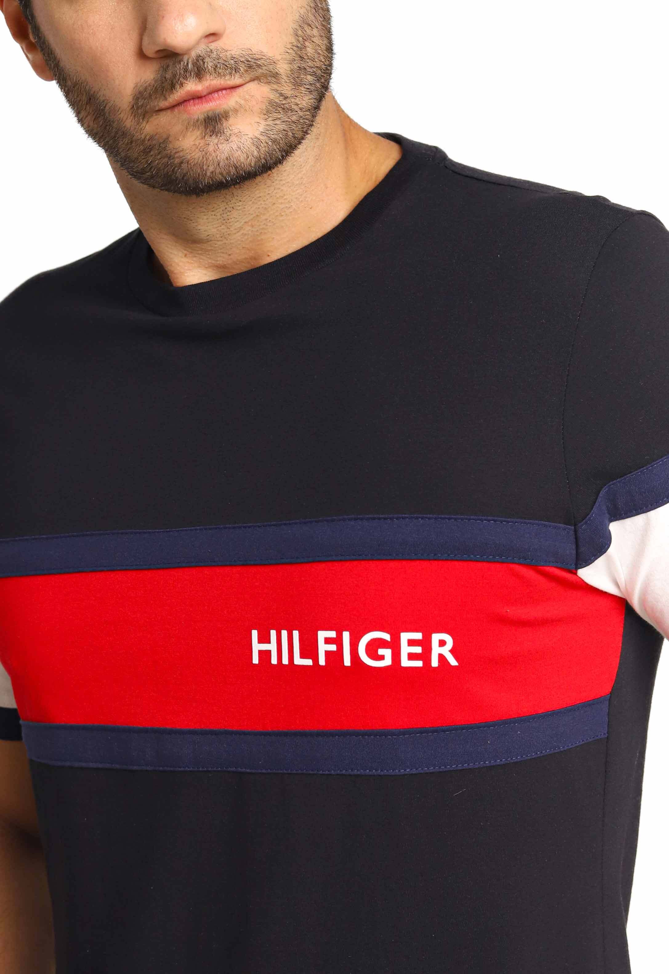 Camiseta Tommy Hilfiger Logo Central