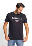 Camiseta Tommy Hilfiger Jeans Logo Central - Sale
