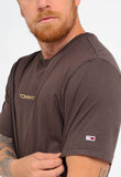 Camiseta Tommy Hilfiger Jeans Logo Central